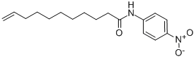 10-Undecenamide, N-(4-nitrophenyl)- 结构式