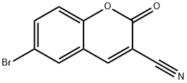 6-溴-2-氧代-2H-色酮-3-腈 结构式