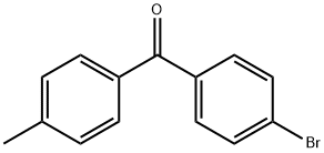 4-BROMO-4'-METHYLBENZOPHENONE 结构式