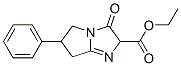 ethyl 2-oxo-7-phenyl-1,4-diazabicyclo[3.3.0]oct-4-ene-3-carboxylate 结构式