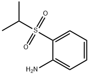1-氨基-2-(异丙基磺酰)苯 结构式