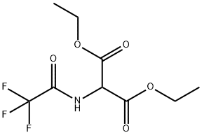 DIETHYL 2-(2,2,2-TRIFLUOROACETAMIDO)MALONATE 结构式