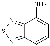 4-氨基-2,1,3-苯并噻二唑 结构式