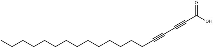2,4-十九二炔酸 结构式