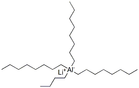 lithium butyltrioctylaluminate 结构式