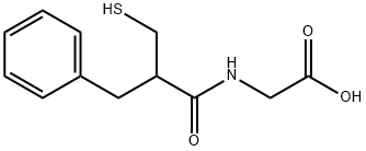 3-巯基-2苄基丙基甘氨酸 结构式