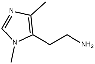 1H-Imidazole-5-ethanamine,1,4-dimethyl-(9CI) 结构式