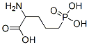 DL-2-AMINO-5-PHOSPHONOPENTANOIC ACID 结构式