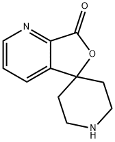 螺[呋喃并[3,4-b]吡啶-5(7H),4'-哌啶]-7-酮 结构式