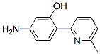 Phenol, 5-amino-2-(6-methyl-2-pyridinyl)- (9CI) 结构式