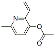 3-Pyridinol,2-ethenyl-6-methyl-,acetate(ester)(9CI) 结构式