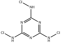 三氯三聚氰胺 结构式