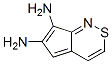 苯并[D]噻唑-6,7-二胺 结构式
