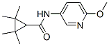 Cyclopropanecarboxamide, N-(6-methoxy-3-pyridinyl)-2,2,3,3-tetramethyl- 结构式