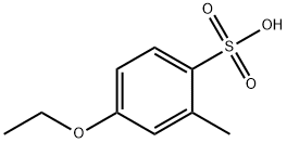 Benzenesulfonic acid, 4-ethoxy-2-methyl- (9CI) 结构式