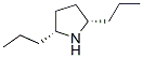 Pyrrolidine, 2,5-dipropyl-, (2R,5S)- (9CI) 结构式