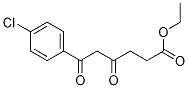 ethyl 6-(4-chlorophenyl)-4,6-dioxohexanoate 结构式