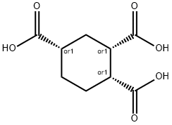 (1Α,2Α,4Α)-1,2,4-环己三羧酸 结构式