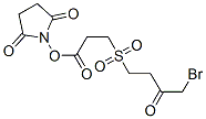 3-(4-bromo-3-oxobutanesulfonyl)1-propionic acid N-hydroxysuccinimide ester 结构式
