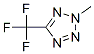 2-Methyl-5-(trifluoromethyl)-2H-tetrazole 结构式