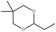 2-乙基-5,5-二甲基-1,3-二氧杂环乙烷 结构式