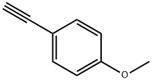4-乙炔基苯甲醚 结构式