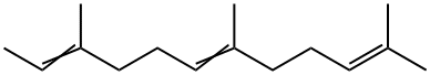 2,6,10-Dodecatriene, 2,6,10-trimethyl- 结构式