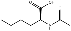 N-乙酰基-DL-正亮氨酸 结构式