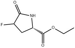 Proline, 4-fluoro-5-oxo-, ethyl ester (7CI,8CI) 结构式