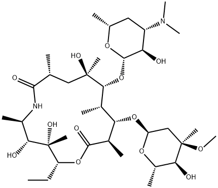 阿奇霉素杂质40 结构式