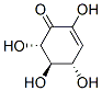 2-Cyclohexen-1-one,2,4,5,6-tetrahydroxy-,[4S-(4alpha,5beta,6alpha)]-(9CI) 结构式