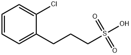 3-(2-Chloro-phenyl)-propane-1-sulfonic acid 结构式
