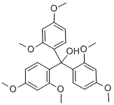 三(2,4-二甲氧苯基)甲醇 结构式
