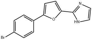 2-[5-(4-BROMO-PHENYL)-FURAN-2-YL]-1H-IMIDAZOLE 结构式
