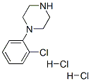 1-(2-chlorophenyl)piperazine dihydrochloride 结构式