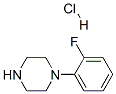 N-(2-氟苯基)哌嗪盐酸 结构式