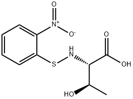 N-[(o-nitrophenyl)thio]-L-threonine 结构式