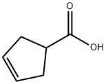 3-环戊烯甲酸 结构式