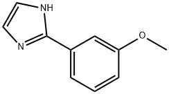 2-(3-METHOXY-PHENYL)-1H-IMIDAZOLE 结构式