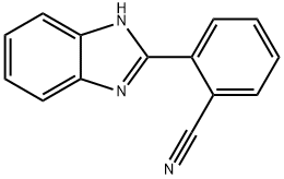 2-(1H-苯并[D]咪唑-2-基)苄腈 结构式