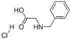 N-苄基甘氨酸盐酸盐 结构式