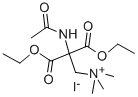 (2-Acetamido-2,2-dicarboxyethyl)trimethylammonium iodide diethyl ester