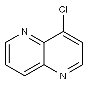 4-氯-1,5-萘啶 结构式