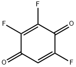 2,5-Cyclohexadiene-1,4-dione,  2,3,5-trifluoro- 结构式