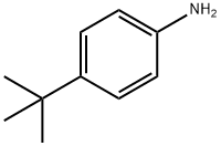 4-叔丁基苯胺 结构式