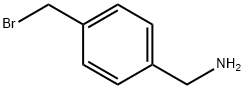 (4-(bromomethyl)phenyl)methanamine 结构式
