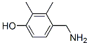 Phenol, 4-(aminomethyl)-2,3-dimethyl- (9CI) 结构式