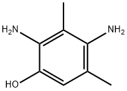 Phenol, 2,4-diamino-3,5-dimethyl- (9CI) 结构式