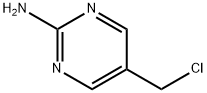 5-(氯甲基)嘧啶-2-胺 结构式