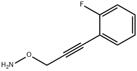 Hydroxylamine, O-[3-(2-fluorophenyl)-2-propynyl]- (9CI) 结构式